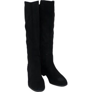 Womens Charmanee Knee High Riding Boots - Black, US 7M